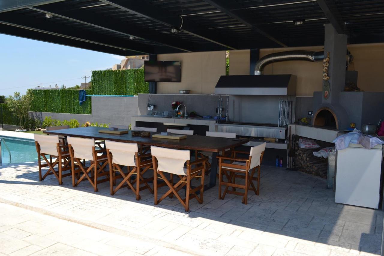 "Stergiou Luxury Apartment 2nd Floor" με κοινη πισινα Saronida Εξωτερικό φωτογραφία