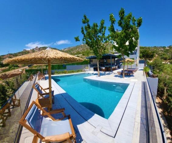 "Stergiou Luxury Apartment 2nd Floor" με κοινη πισινα Saronida Εξωτερικό φωτογραφία