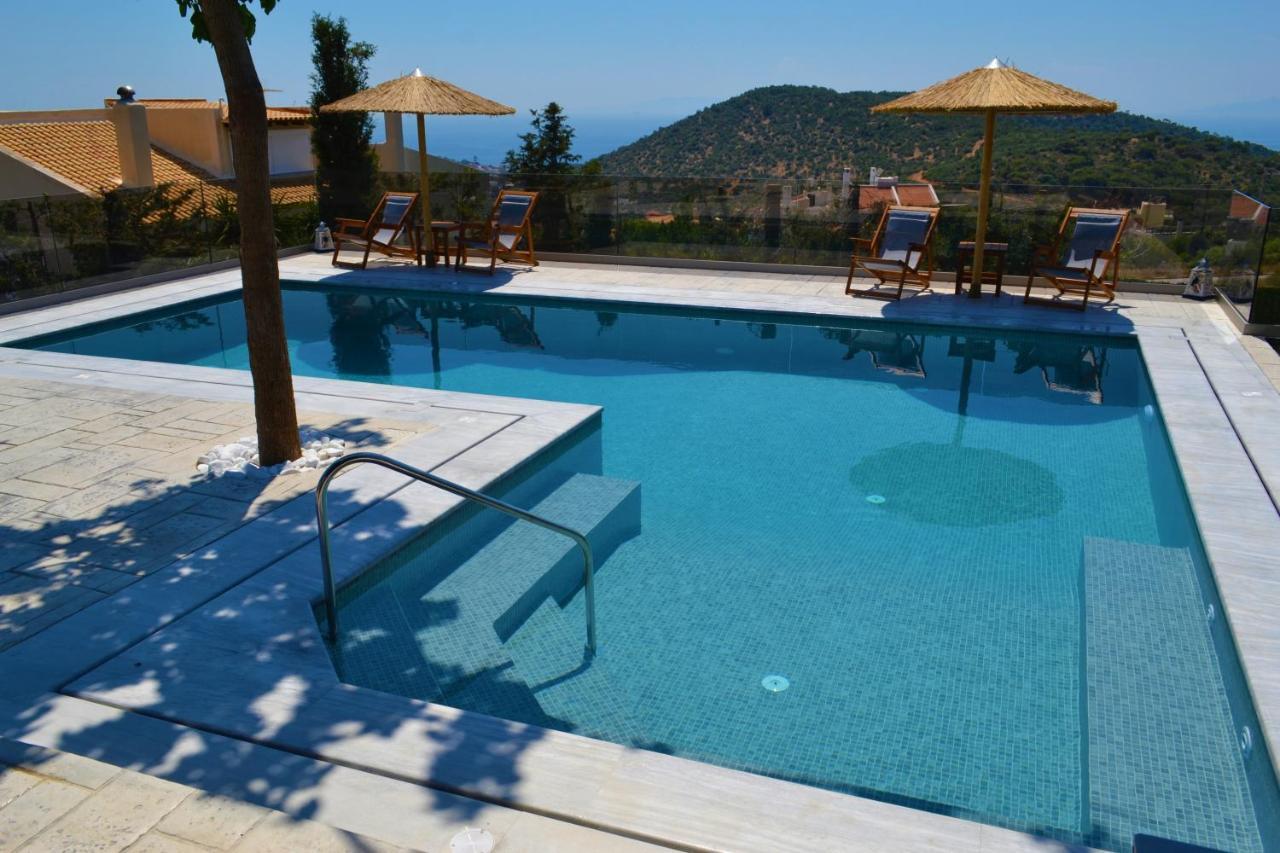 "Stergiou Luxury Apartment 2nd Floor" με κοινη πισινα Saronida Εξωτερικό φωτογραφία