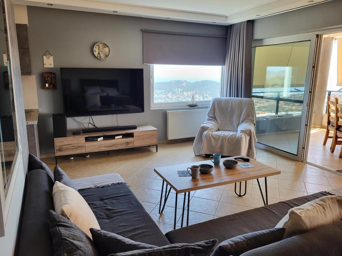"Stergiou Luxury Apartment 2nd Floor" με κοινη πισινα Saronida Εξωτερικό φωτογραφία
