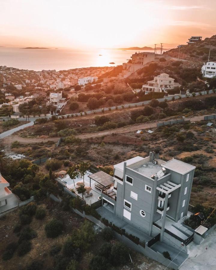 "Stergiou Luxury Apartment 2nd Floor" με κοινη πισινα Saronida Εξωτερικό φωτογραφία