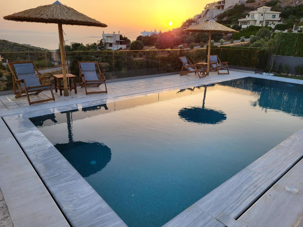 "Stergiou Luxury Apartment 2nd Floor" με κοινη πισινα Saronida Εξωτερικό φωτογραφία