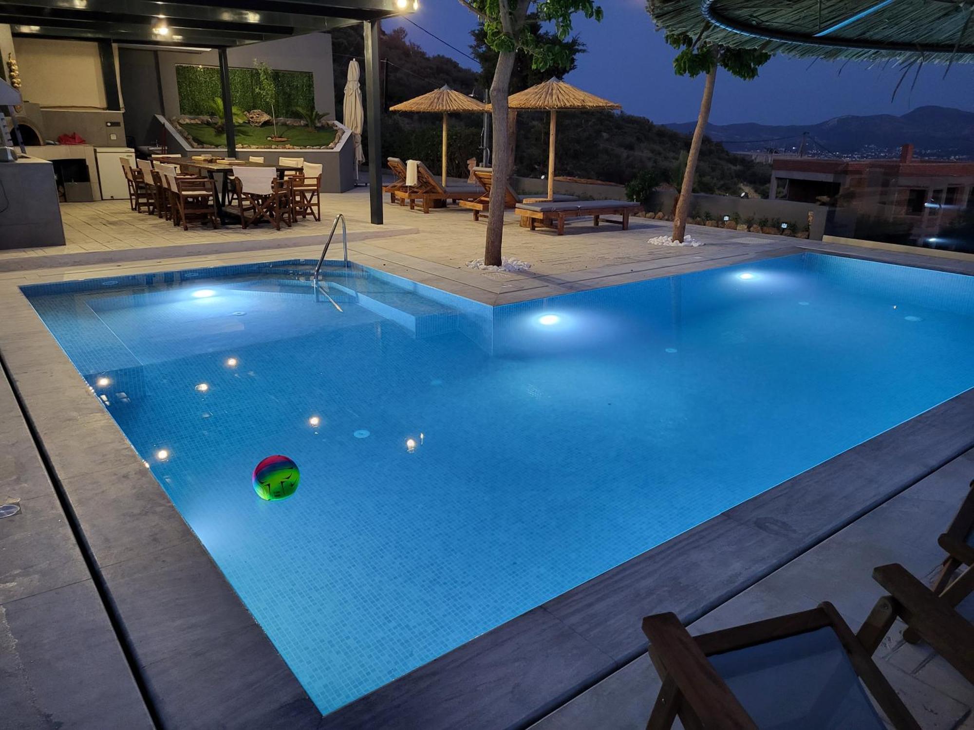 "Stergiou Luxury Apartment 2nd Floor" με κοινη πισινα Saronida Δωμάτιο φωτογραφία